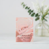 の結婚テーブル割り当て プレイスカード (スタンド正面)