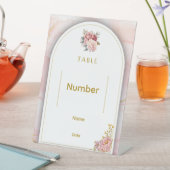 の結婚テーブル番号 台座サイン (インサイチュ)