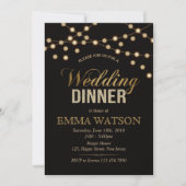 の結婚ディナー招待状 招待状 (正面)