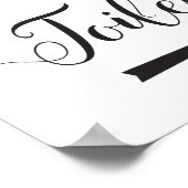 の結婚トイレ記号右矢印の方向 ポスター (角)