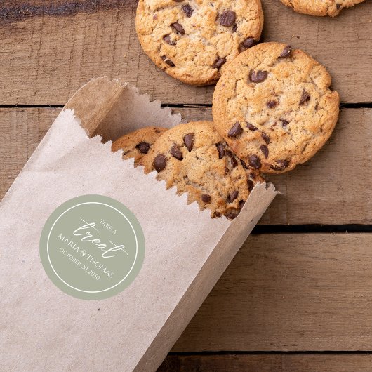 の結婚トレンディースクリプト緑が治療を受ける ラウンドシール