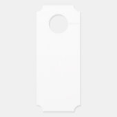 の結婚ドアハンガー ドアノブサイン (裏面)