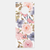 の結婚ドアハンガー – 邪魔しない – 緑 ドアノブサイン (裏面)