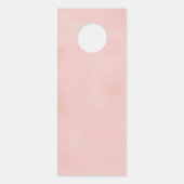 の結婚ドアハンガー – 邪魔しない – 赤面 ドアノブサイン (裏面)