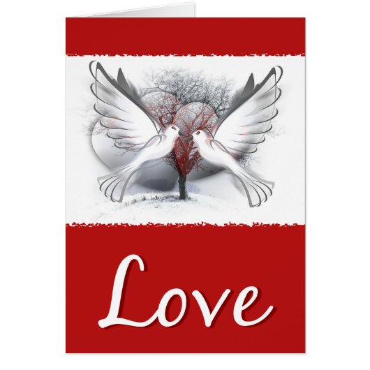 の結婚ハト (正面)