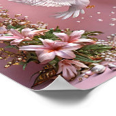 の結婚ハト ポスター (角)