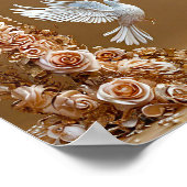 の結婚ハト ポスター (角)