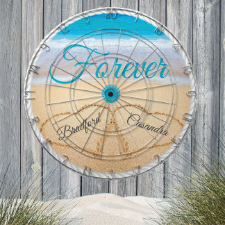 の結婚ハートズインサンドフォーエバー披露宴ゲーム ダーツボード