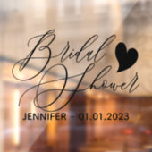 の結婚ハート標識ブライダルシャワー ウィンドウサイン (シート2)