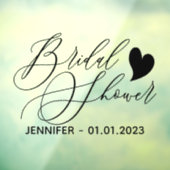 の結婚ハート標識ブライダルシャワー ウィンドウサイン (シート3)