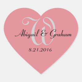 の結婚ハート ハートシール