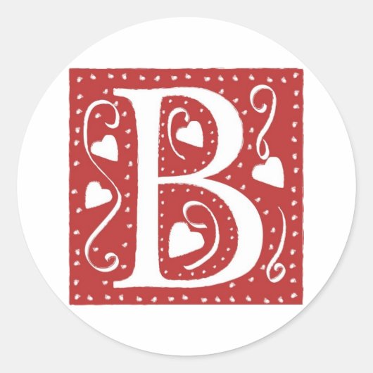 の結婚ハートB ラウンドシール (正面)