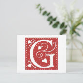 の結婚ハートG ポストカード (スタンド正面)