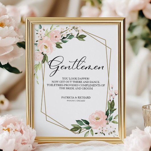 の結婚バスルームの看板は驚くほど見える ポスター