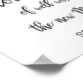 の結婚バブル徴候 |書シンプル道 ポスター (角)