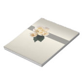 の結婚バラ ノートパッド (回転)