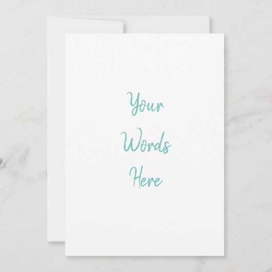 の結婚バンドが乗った結婚のカップケーキ 案内状 (裏面)