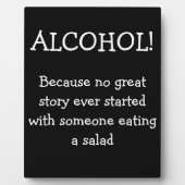 の結婚バーサインとおもしろい引用文 フォトプラーク (正面)