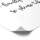 の結婚バーパーティー徴候 |書道 ポスター (角)