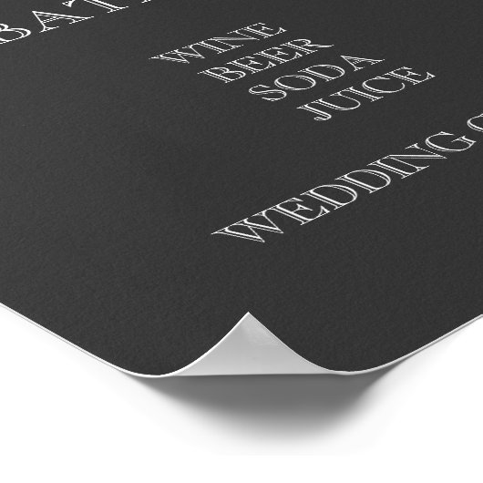 の結婚バー ポスター (角)