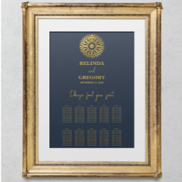 の結婚パスポ結婚ート・コンパスの座席表 ポスター