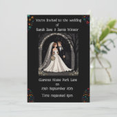 の結婚パーソナライズされた招待状 招待状 (スタンド正面)