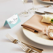 の結婚ビーチエレガント披露宴座席 プレイスカード