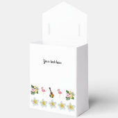 の結婚ビーチ熱帯夏の愛用ボックス フェイバーボックス (見開き)