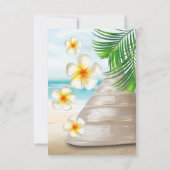 の結婚ビーチ – 日付の保存 セーブザデート (裏面)