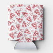 の結婚ピザ赤い手が引イタリアンき感謝 缶クーラー (裏面)