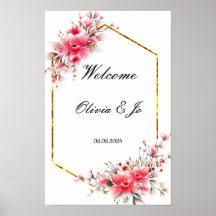 の結婚ピンクのフローラポス結婚ター