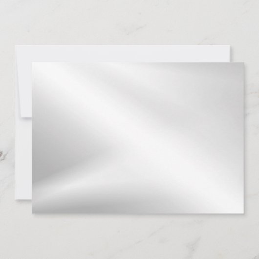 の結婚ピンクカラフルフローラゴールデンフレームエレガント セーブザデート (裏面)