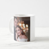 の結婚フォトカスタムコーヒーMAG コーヒーマグカップ (正面左)