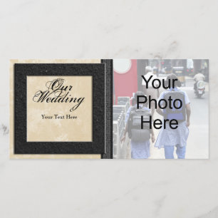 の結婚フォトカード、クラシックフォトカード 案内状
