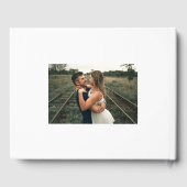 の結婚フォトコラージュ結婚のゲストブック ゲストブック (裏面)