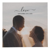 の結婚フォトメモリのラブスクリプ結婚ト フォトキューブ (右)