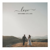 の結婚フォトメモリのラブスクリプ結婚ト フォトキューブ (正面)