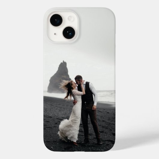 の結婚フォトメモリの愛 Case-Mate iPhoneケース (裏面)