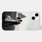 の結婚フォトメモリの愛 Case-Mate iPhoneケース (裏面 (横))