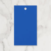 の結婚フローラフォイルメッセージカード ギフトタグ (裏面)