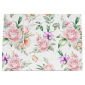 の結婚フローラプリント抱き枕 ラージペーパーバッグ (正面)