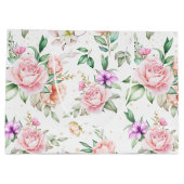 の結婚フローラプリント抱き枕 ラージペーパーバッグ (裏面)