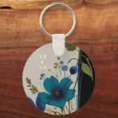 の結婚フローラ招待状収集 キーホルダー (裏面)