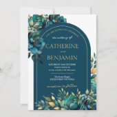 の結婚フローラ招待 招待状 (正面)