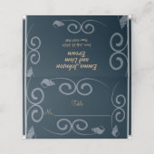 の結婚フローラsnaufカラー座席表 プレイスカード (外部開封)