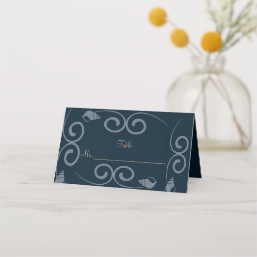 の結婚フローラsnaufカラー座席表 プレイスカード (正面)