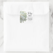 の結婚ブケット引用文ムスリムの結婚ニカ スクエアシール (バッグ)