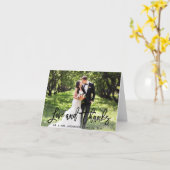 の結婚ブモダンラシの愛と注感謝してい意。 カード (黄色い花)