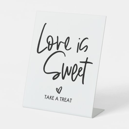 の結婚ブライダルシャワーは甘い 台座サイン (正面)