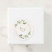 の結婚ブライダルシャワー幾何学緑化リース フェイバータグ (インサイチュ)